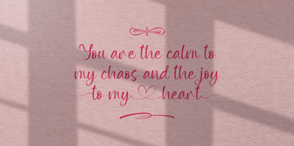 Lovelisse Font Poster 10