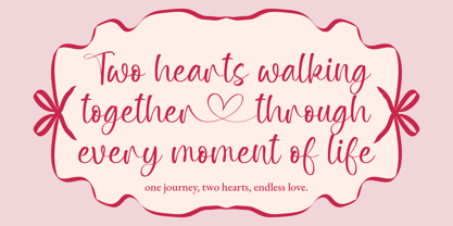 Lovelisse Font Poster 6