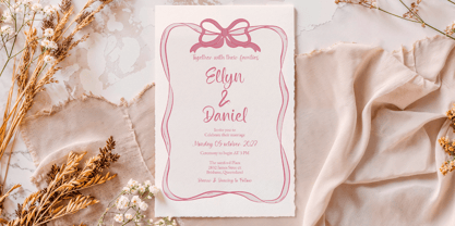Lovelisse Font Poster 5