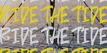 Thorpens Brush Font Poster 15