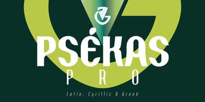 Psekas Pro Font Poster 8