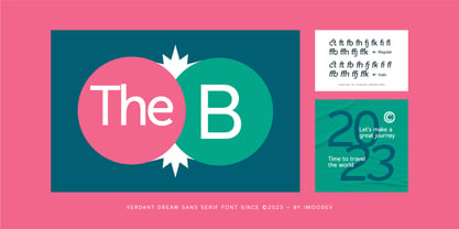 Verdant Dream Font Poster 5