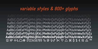 Pilatus Variable Font Poster 7