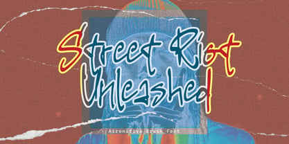 Aironative Brush Font Poster 6