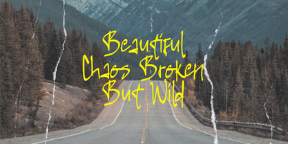 Aironative Brush Font Poster 3