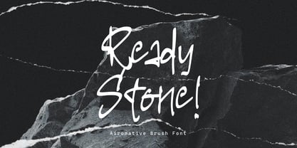 Aironative Brush Font Poster 11