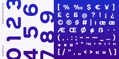 Yanura Font Poster 11