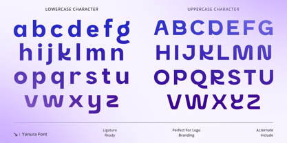 Yanura Font Poster 10