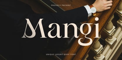 Mangi Font Poster 1