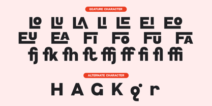 Glion Font Poster 12