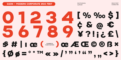 Glion Font Poster 10