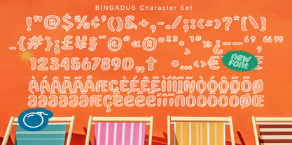 Bingadus Font Poster 11