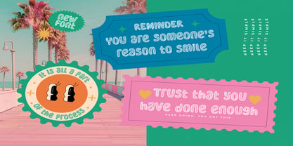 Bingadus Font Poster 6