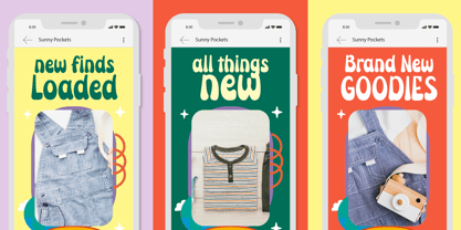Nostalgic Nineties Font Poster 2