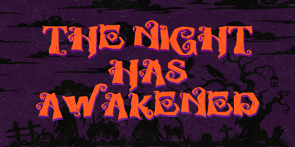 Halowiena Font Poster 2