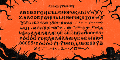 Halowiena Font Poster 5