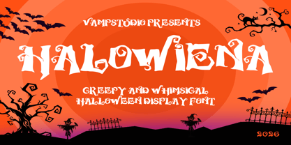 Halowiena Font Poster 1
