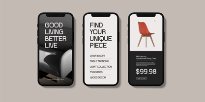 Axiome Font Poster 2