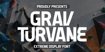 Grav Turvane Font Poster 1