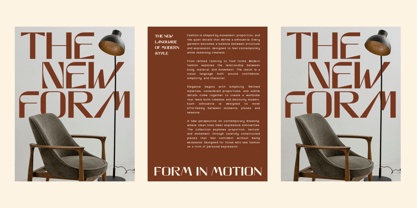 Moskaw Font Poster 3