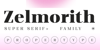 Zelmorith Font Poster 1