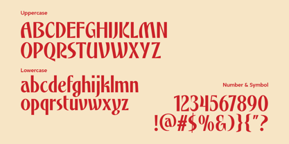 Munbird Font Poster 6