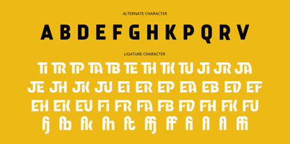 Detra Font Poster 10