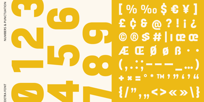 Detra Font Poster 12