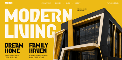Detra Font Poster 7