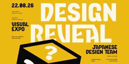 Detra Font Poster 3