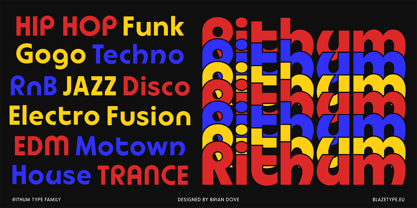 Rithum Font Poster 4
