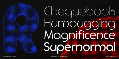 Rithum Font Poster 10