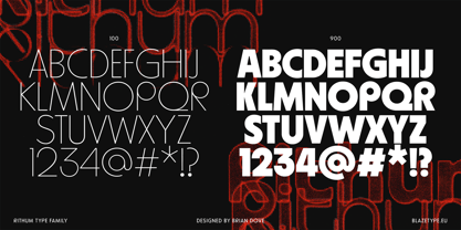 Rithum Font Poster 1