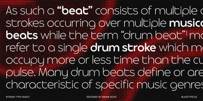 Rithum Font Poster 12