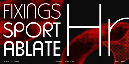 Rithum Font Poster 3