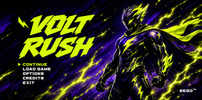 Urban Thunder Font Poster 10