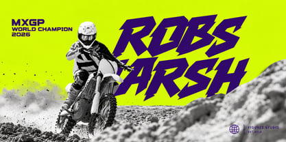 Urban Thunder Font Poster 8