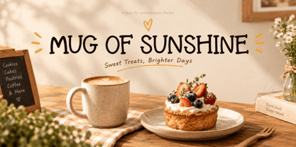 Sweetbell Font Poster 2