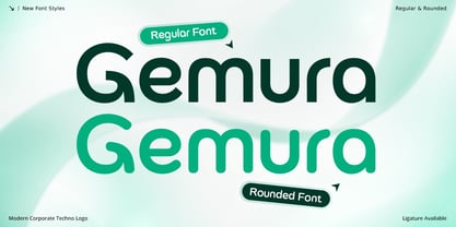 Gemura Font Poster 1