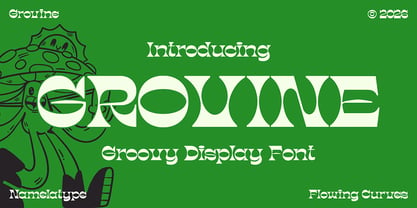 Grovine Font Poster 1