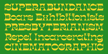 Grovine Font Poster 10