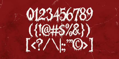 Fates Borgnes Font Poster 6