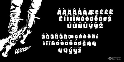 Dumblock Font Poster 7