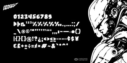 Dumblock Font Poster 5