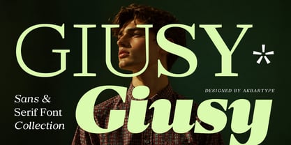Giusy Font Poster 1