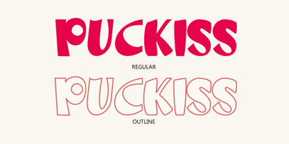 Puckiss Font Poster 10