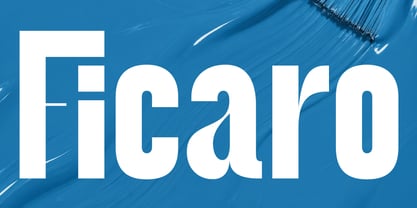 Ficaro Font Poster 1