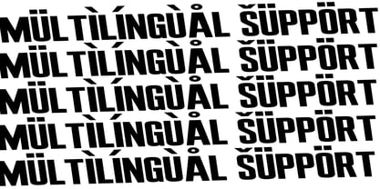Lingvex Font Poster 4