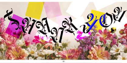Heliopeec Font Poster 12