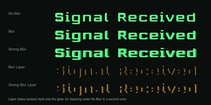 Rasterlume Font Poster 8